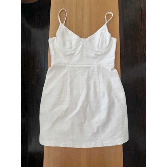 Princess Polly white bodycon mini dress size 8 US - Picture 4 of 8
